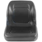 AM126149 18" Black Vinyl Seat Fits John Deere