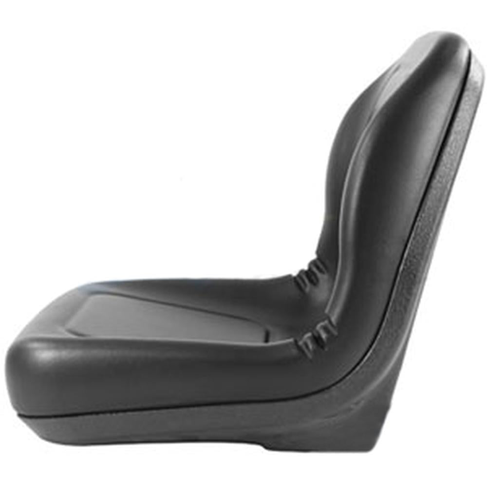 AM126149 18" Black Vinyl Seat Fits John Deere