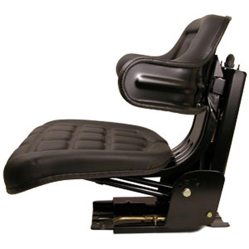 BLACK UNIVERSAL SEAT for Hesston Fiat Leyland Long David Brown Farmtrac Tractor
