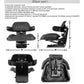 W222BL Black Tractor Universal Seat Fits Allis Chalmers, Fit Hesston Fits Yanmar
