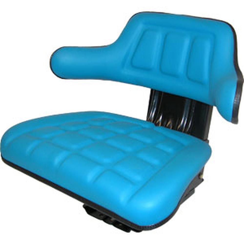 Blue Wrap Around Seat with Arms Fits 3300 3910 3930 6000 7610 Fits Ford 2000 Fit
