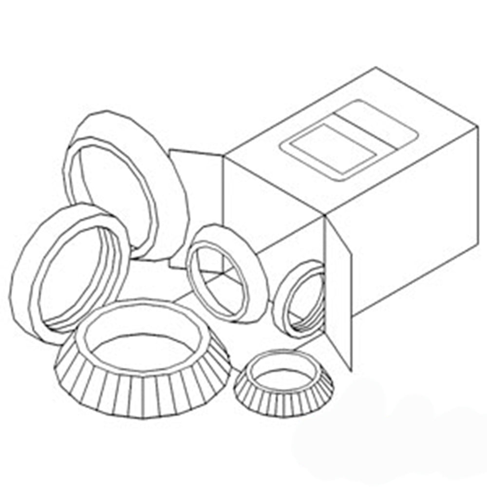 Wheel Bearing Kit Fits Case/International Harvester Replaces FW119