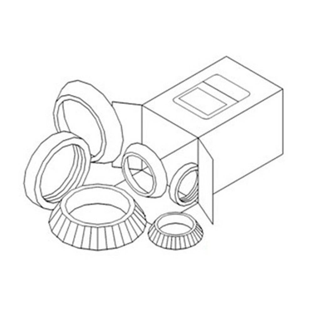 Wheel Bearing Kit Fits Massey Ferguson Models 898346M93 WBKMF6-KIT