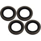 (Pack of 4) Double Lip Grease Seal 1.719" x 2.565" for Dexter 10-19, 010-019-00
