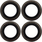Set of 4 Trailer Hub 3500 lbs Axle E-Z Lube Grease Seals 2.5" x 1/2" 010-019-00