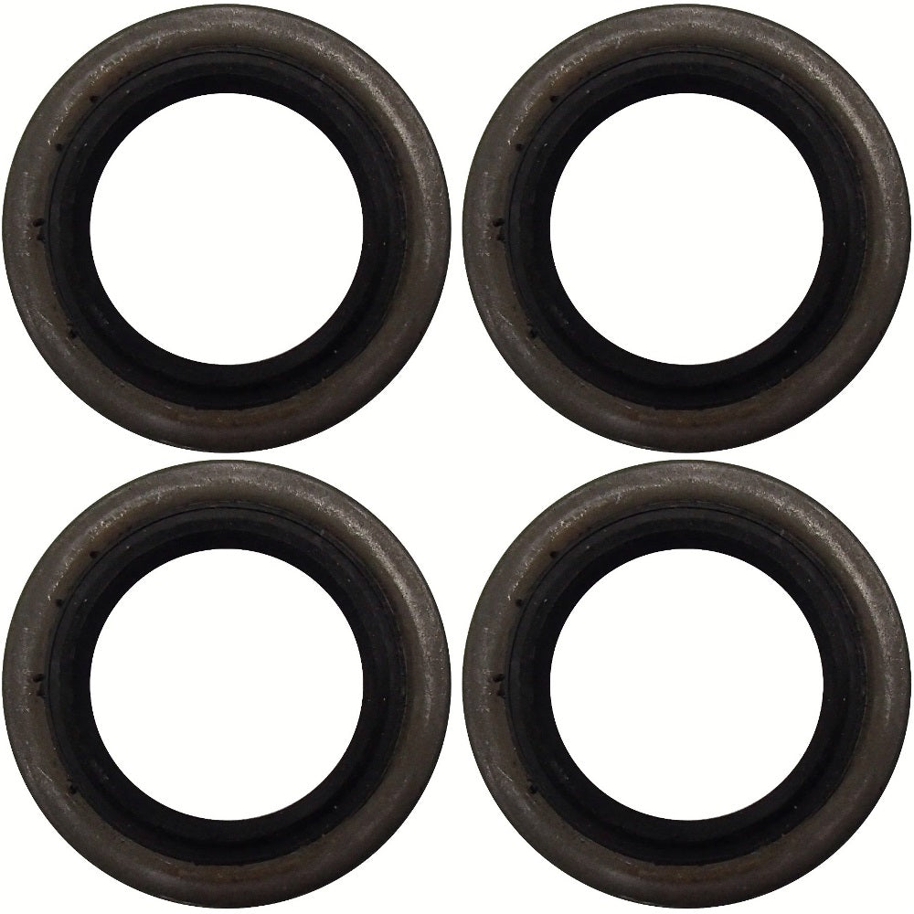 168255TB Pack of 4 Trailer Axle Wheel Hub 2-1/2" Grease Seals for 3500 lb Axles