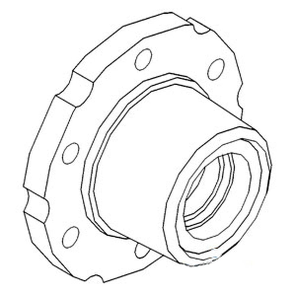 67527C91 Front Wheel Hub 6-Bolt 67527C92 Fits McCormick CX100 Fits Case-IH 895XL