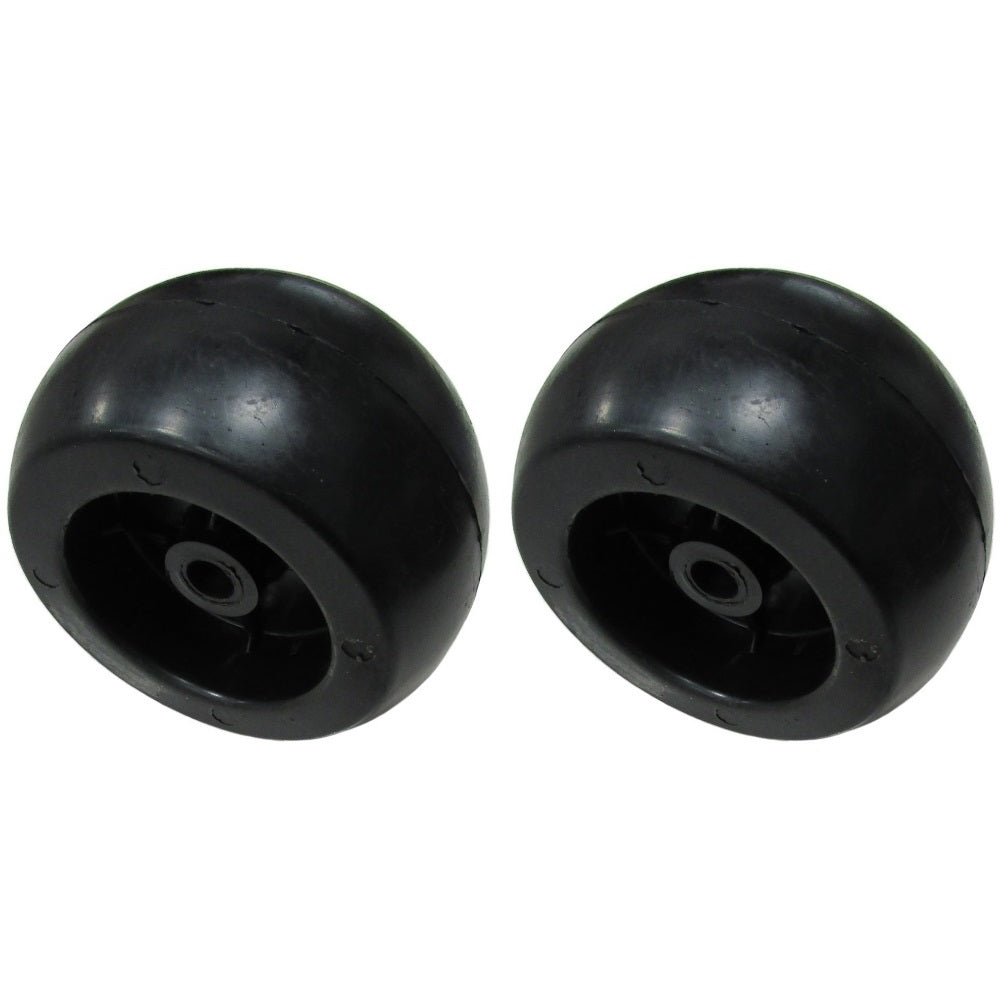 (2) Riding Mower Deck Wheels & Bolts Fits Husqvarna Fits Poulan 532133957