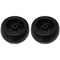 (2) Riding Mower Deck Wheels & Bolts Fits Husqvarna Fits Poulan 532133957