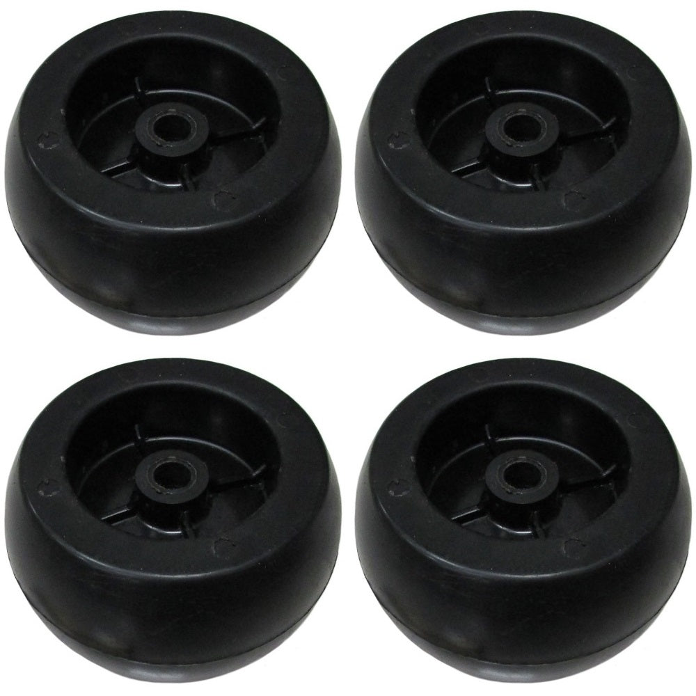 Set of 4 Heavy-Duty Deck Wheel Fits Craftsman 133957 Fits Husqvarna 532133957