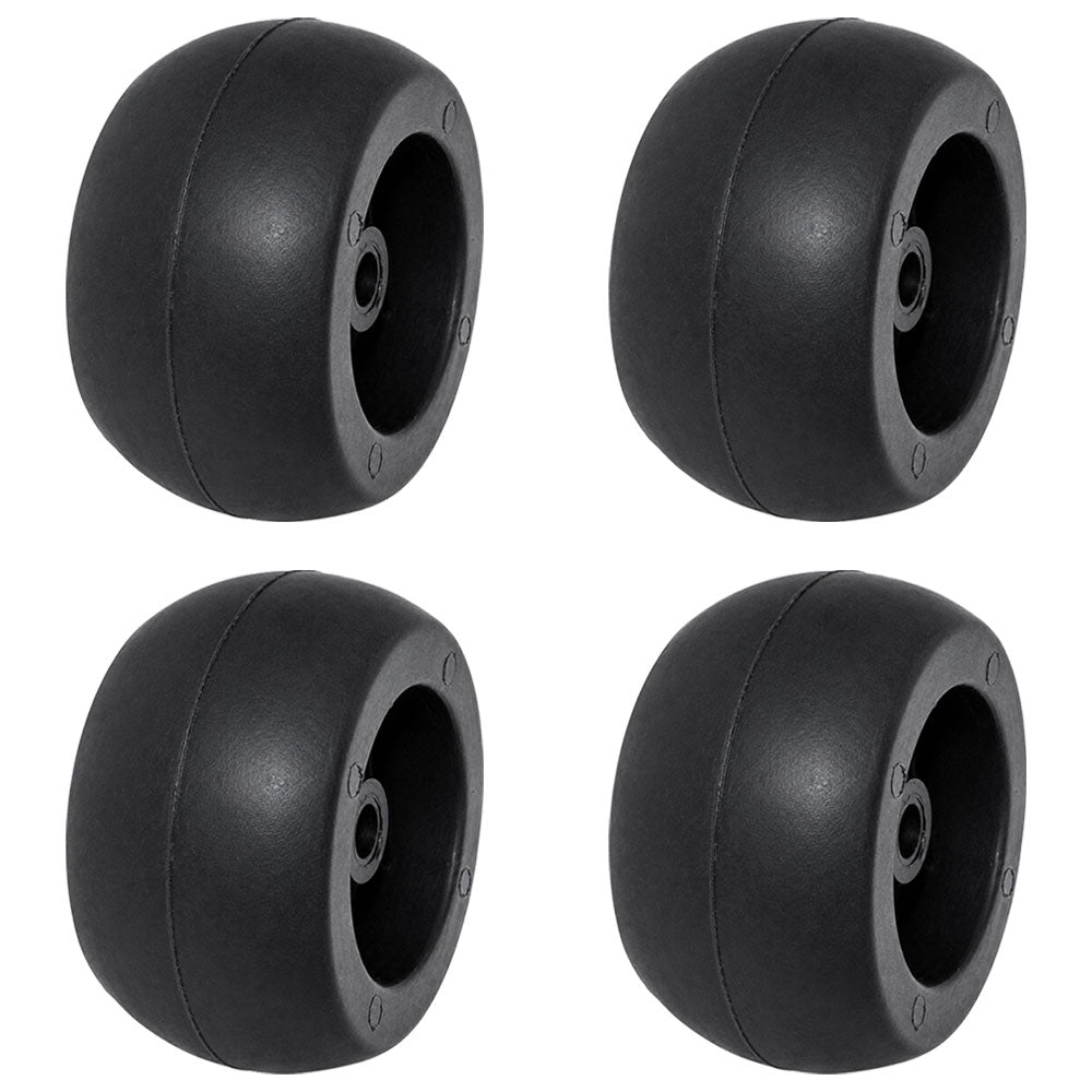 Qty 4: Deck Wheels Fits Wright Replaces 72490001