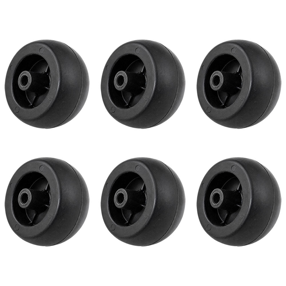 Qty 6: Deck Wheels Fits Wright Replaces 72490001
