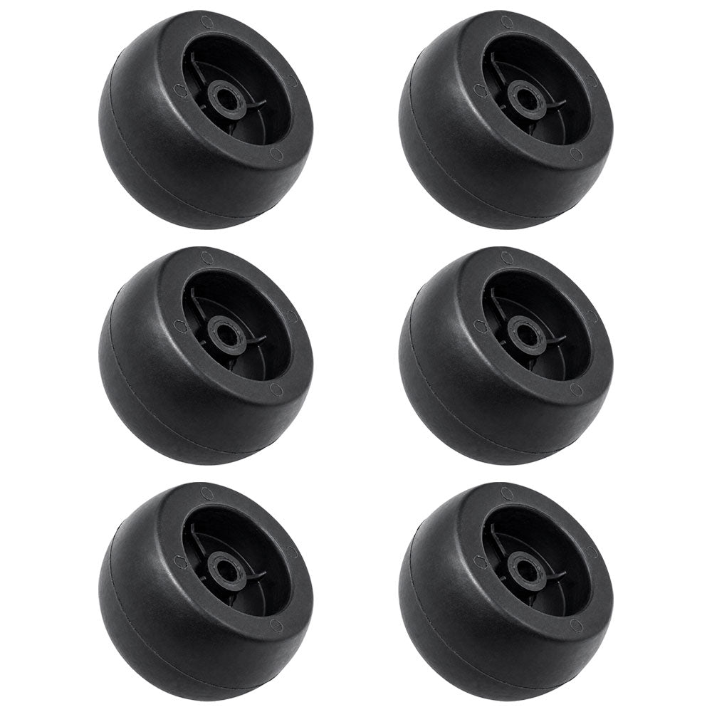 Qty 6: Deck Wheels Fits Wright Replaces 72490001