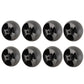 Qty 8: Deck Wheels Fits Yard Man Replaces Hub Length 2-1/2" Tread Smooth