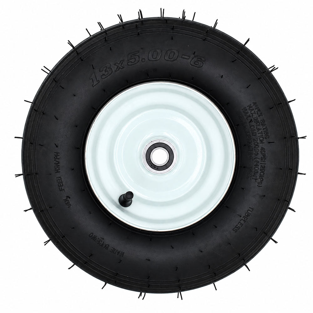 WHU90-0013-AIC 13 x 5 x 6 Tubeless Tan Wheel