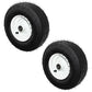 483861 Qty 2: 13 x 5 x 6 Tubeless Tan Wheel Fits Grasshopper