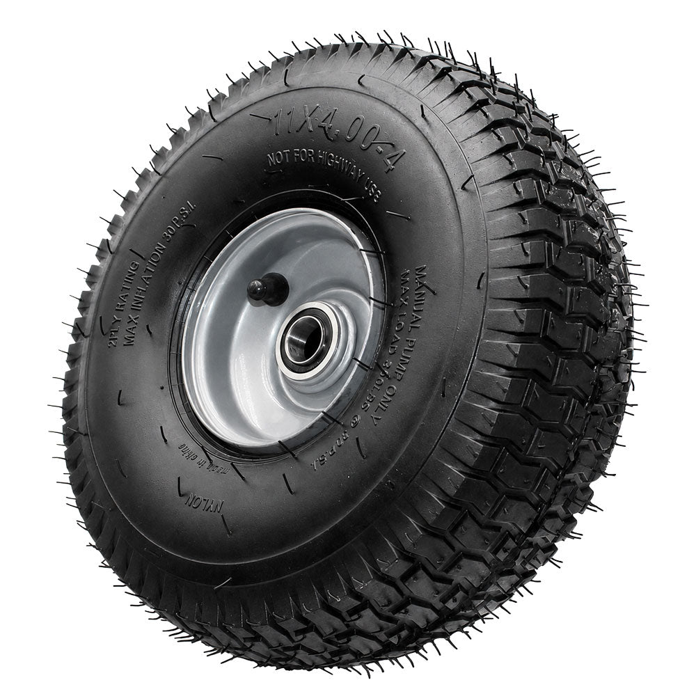 WHU90-0017-AIC 11 x 4 x 4 Gray Turf Wheel