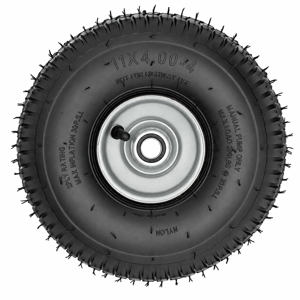 WHU90-0017-AIC 11 x 4 x 4 Gray Turf Wheel