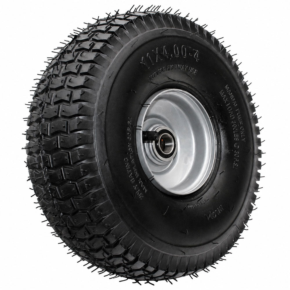 WHU90-0017-AIC 11 x 4 x 4 Gray Turf Wheel