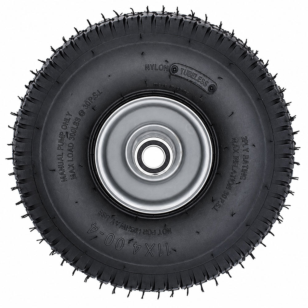 WHU90-0017-AIC 11 x 4 x 4 Gray Turf Wheel