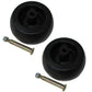 2 Pack Mower Deck 753-04856A Wheels & Bolts for MTD Fits Cub Cadet RZT54 RZT50 R