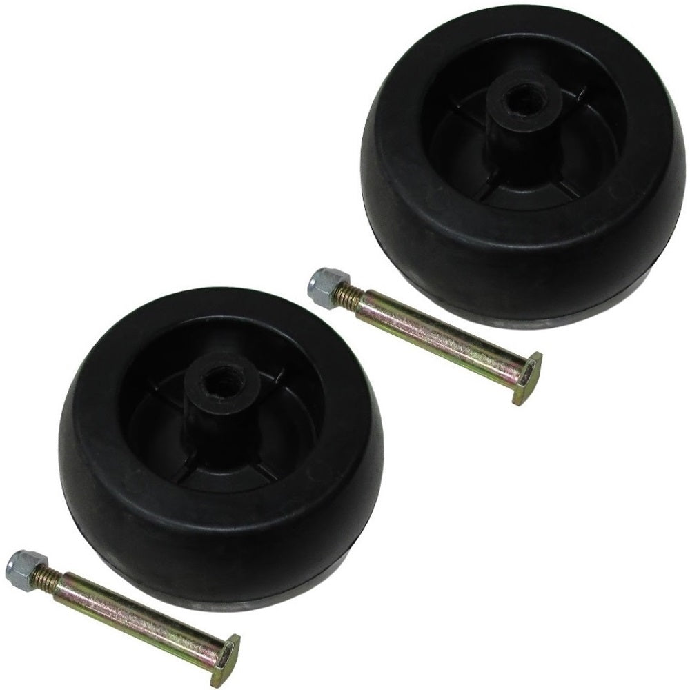 03471700 Heavy Duty 2 Deck Wheels w/ Nuts Bolts for Murray Lawn & Garden Mowers