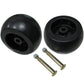 AM116299 Qty 2: Deck Wheel Kit Fits John Deere