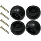 Qty 4: Deck Wheel Kit Fits AYP Replaces 133957