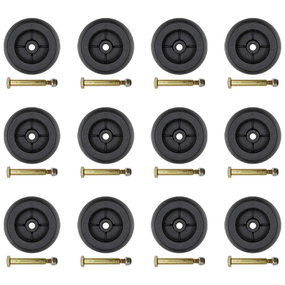 72490001 Qty 12: Deck Wheel Kit
 Fits Wright