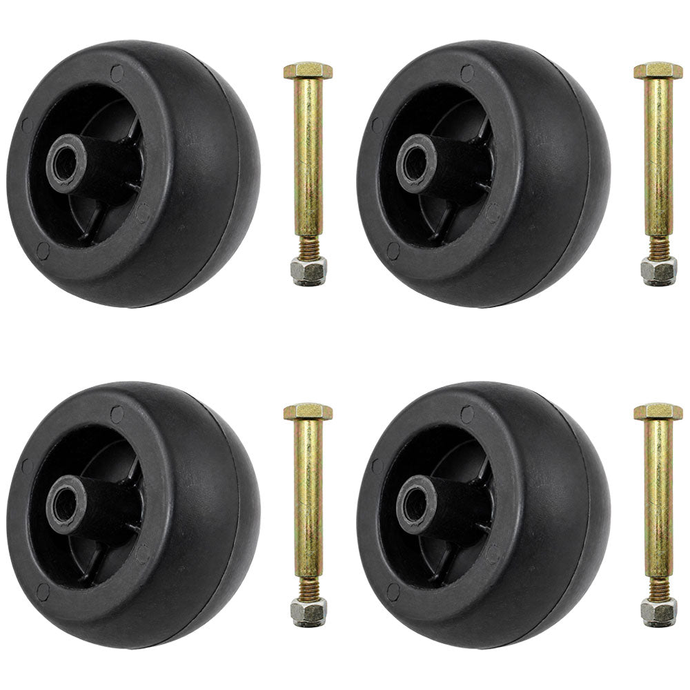 Qty 4: Deck Wheel Kit Fits Husqvarna Replaces 532 17 48-73