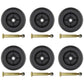 1700184 Qty 6: Deck Wheel Kit Fits Simplicity
