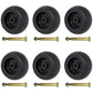 1700184 Qty 6: Deck Wheel Kit Fits Simplicity