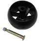Smooth Mower Deck Wheel with Bolt & Nut Fits Husqvarna 174873 & 532174873