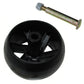Smooth Mower Deck Wheel with Bolt & Nut Fits Husqvarna 174873 & 532174873