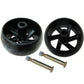 2 Mower Deck Wheels Fits Husqvarna YTH21K46 Fits Poulan Fits Craftsman 532174873
