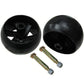 133957-SPOKED Qty 2: Spoked Deck Wheel Kit Fits AYP 174873 532174873