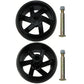 2 Mower Deck Wheels Fits Husqvarna YTH21K46 Fits Poulan Fits Craftsman 532174873