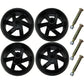 092265 Qty 4: Spoked Deck Wheel Kit Fits Universal Products