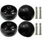 4 Pack Mower Deck Wheels with Bolts 174873 133957 193406 532174873