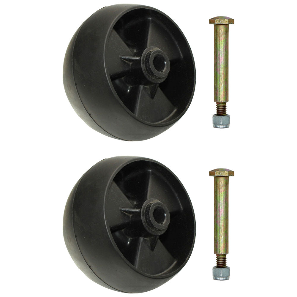 734-04155 Qty 2: Deck Wheel Kit Fits Yard Machine 13A2775S000 13AB775S000