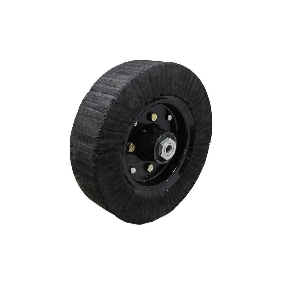 Cutter Tail Wheel & Hub Assembly Brush Hog 15" Wheel 4 Bolt Hub 3/4" Shaft