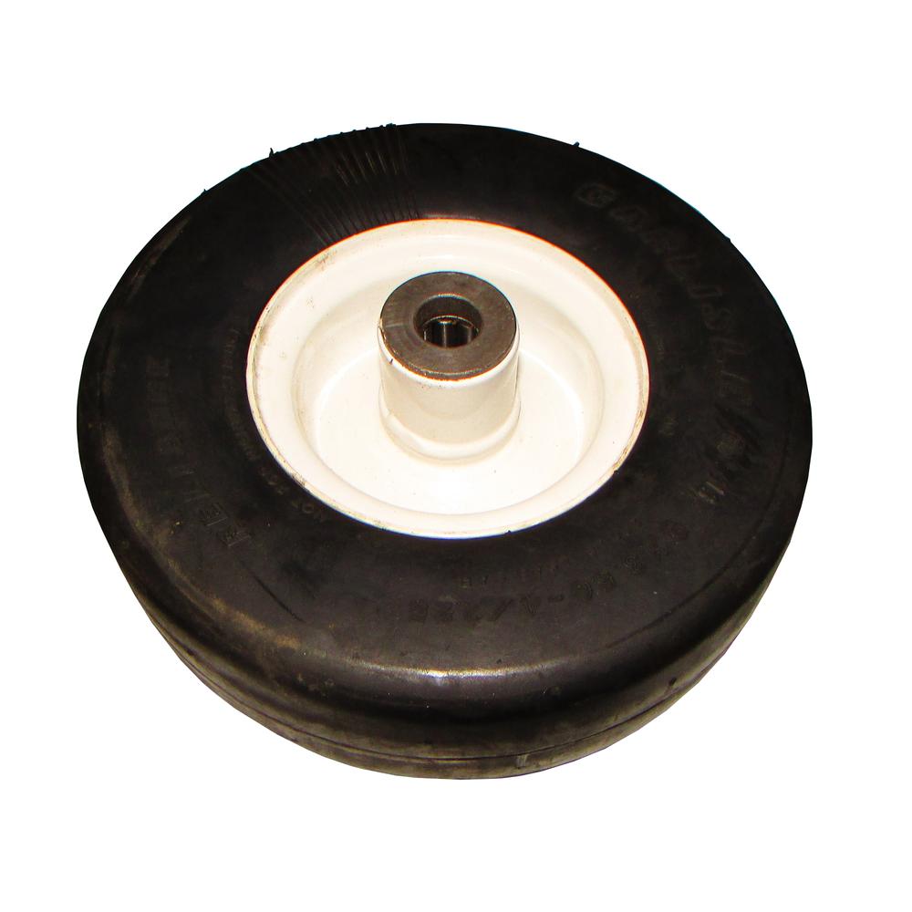 101904 Puncture Proof Wheel Assembly (White) Fits Universal Products