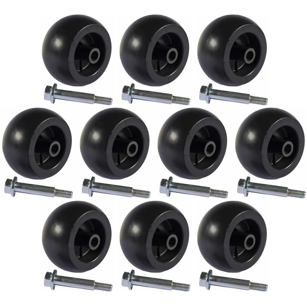 018-0010-00 Qty 10: Deck Wheel w/ Bolt
 Fits Bad Boy Outlaw Series