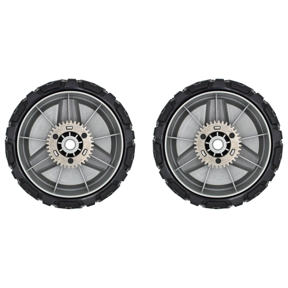 Qty 2: Drive Wheels Fits Husqvarna Replaces 580365301