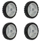 Qty 4: Drive Wheels
 Fits Poulan Replaces 580365301