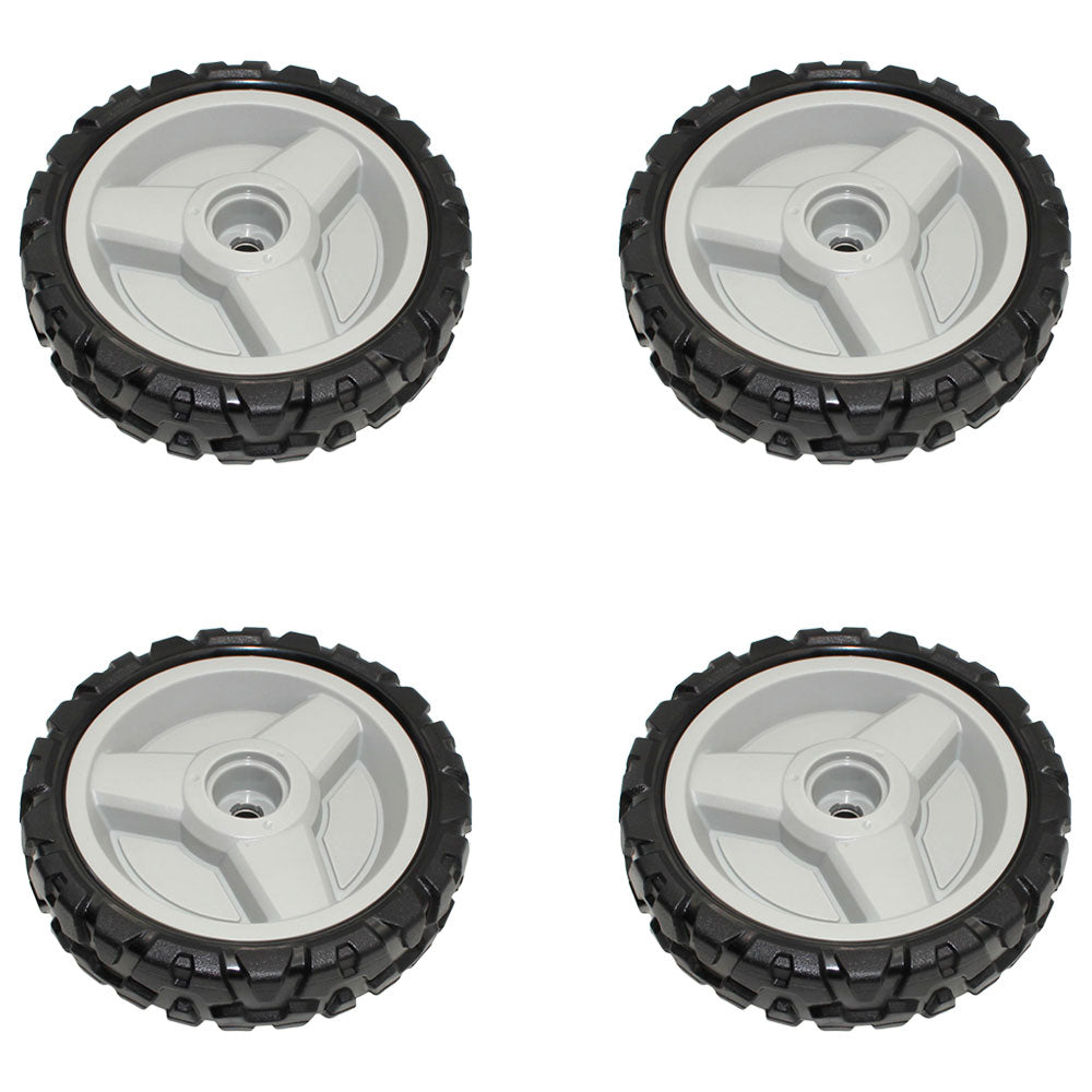 Qty 4: Drive Wheels
 Fits MTD Replaces 490-322-0013