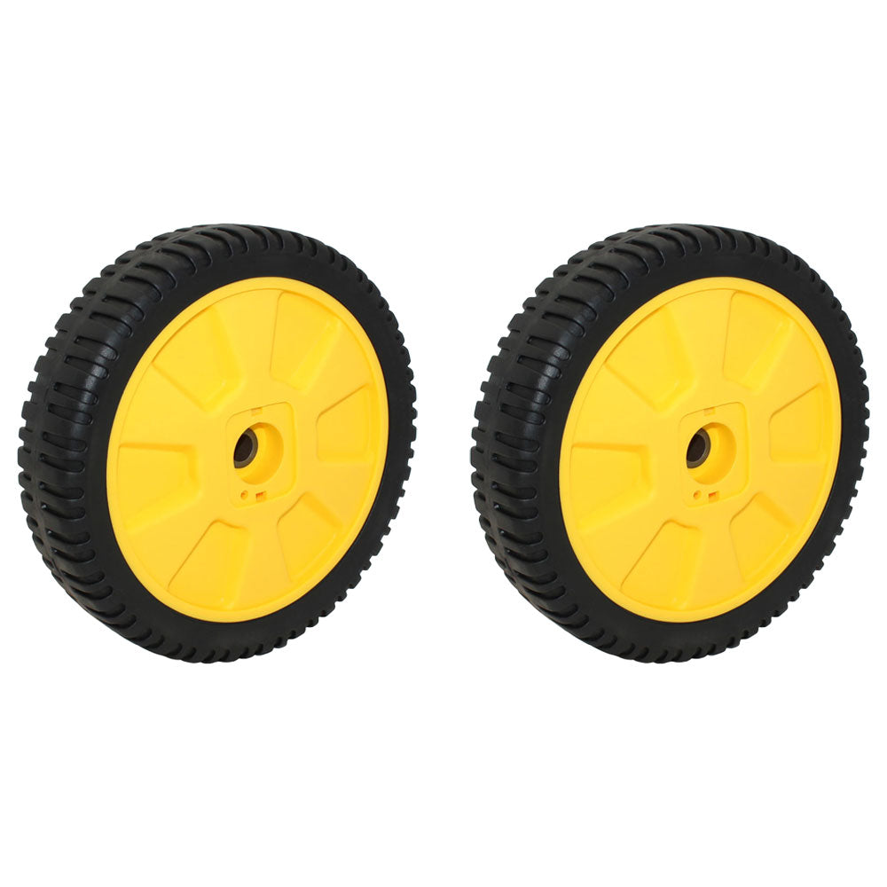 Qty 2: Drive Wheel Assembly
 Fits John Deere Replaces AM111151