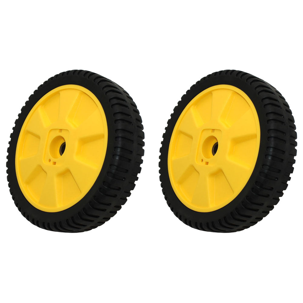 Qty 2: Drive Wheel Assembly
 Fits John Deere Replaces AM111151