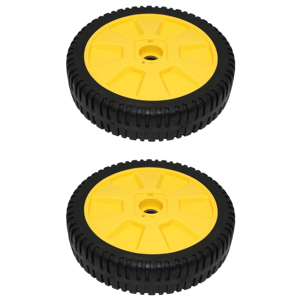 Qty 2: Drive Wheel Assembly
 Fits John Deere Replaces AM111151
