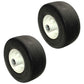 109-9124 Qty. 2: Caster Wheel Assembly
 Fits Exmark